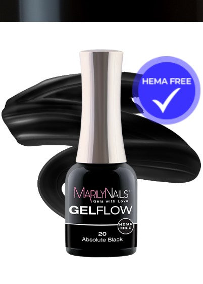 GelFlow - 20 Absolute black hema free