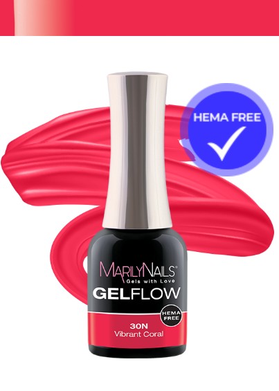 GelFlow - 30n Vibrant coral