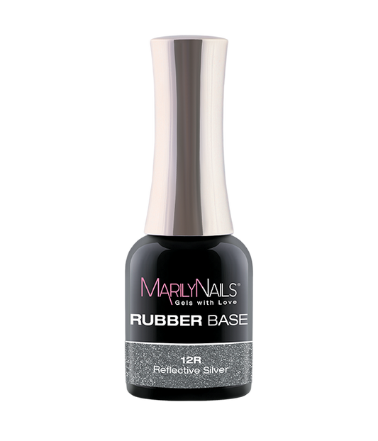 Rubberbase 12R Reflective silver