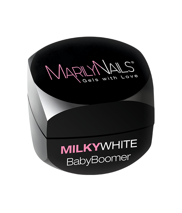 Babyboomer milky white gel