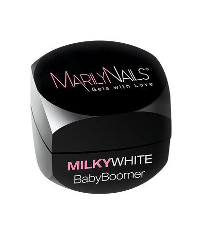 Babyboomer milky white gel